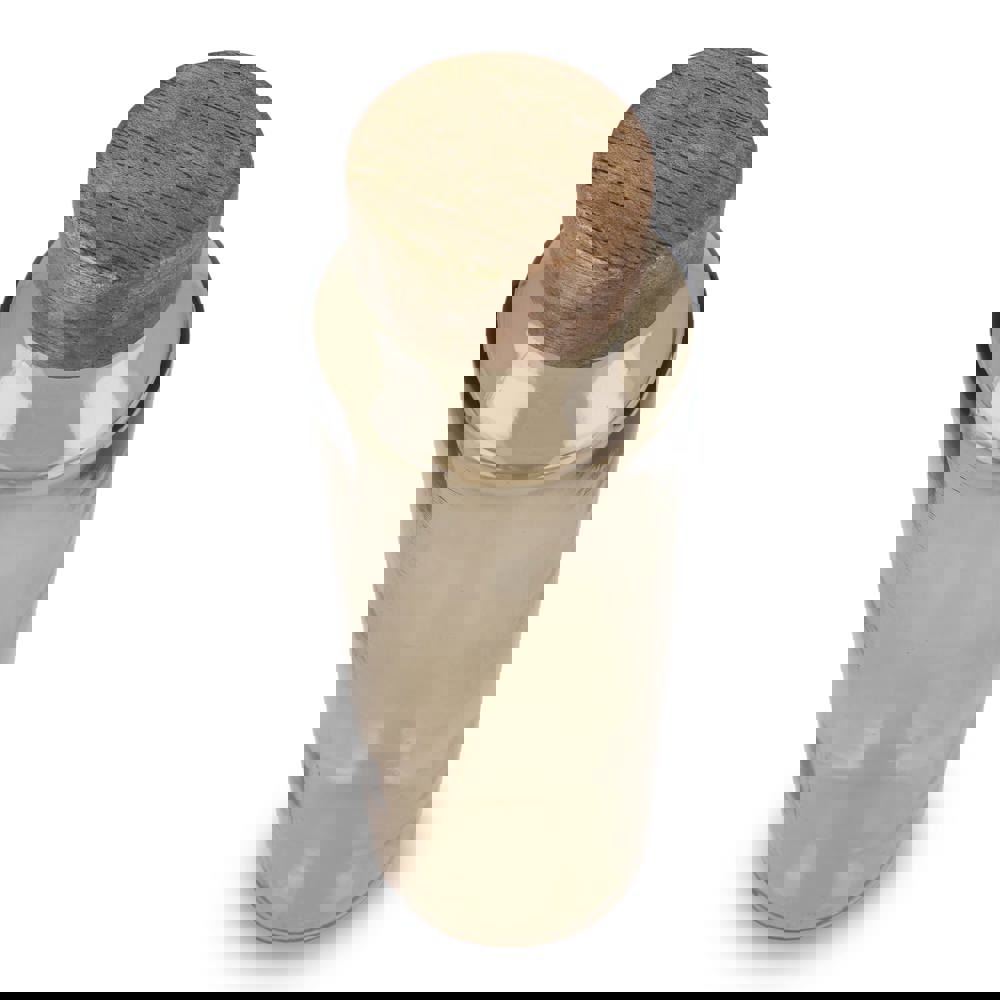 InSideOut Gerecyclede glazen Waterfles ReuuZ met houten dop 650 ml