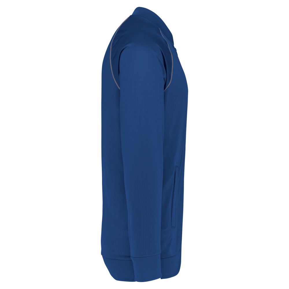 PA384 - Unisex trainingsjas met rits en biesje