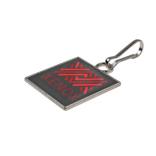 Zipper Puller- Vierkant 25 mm