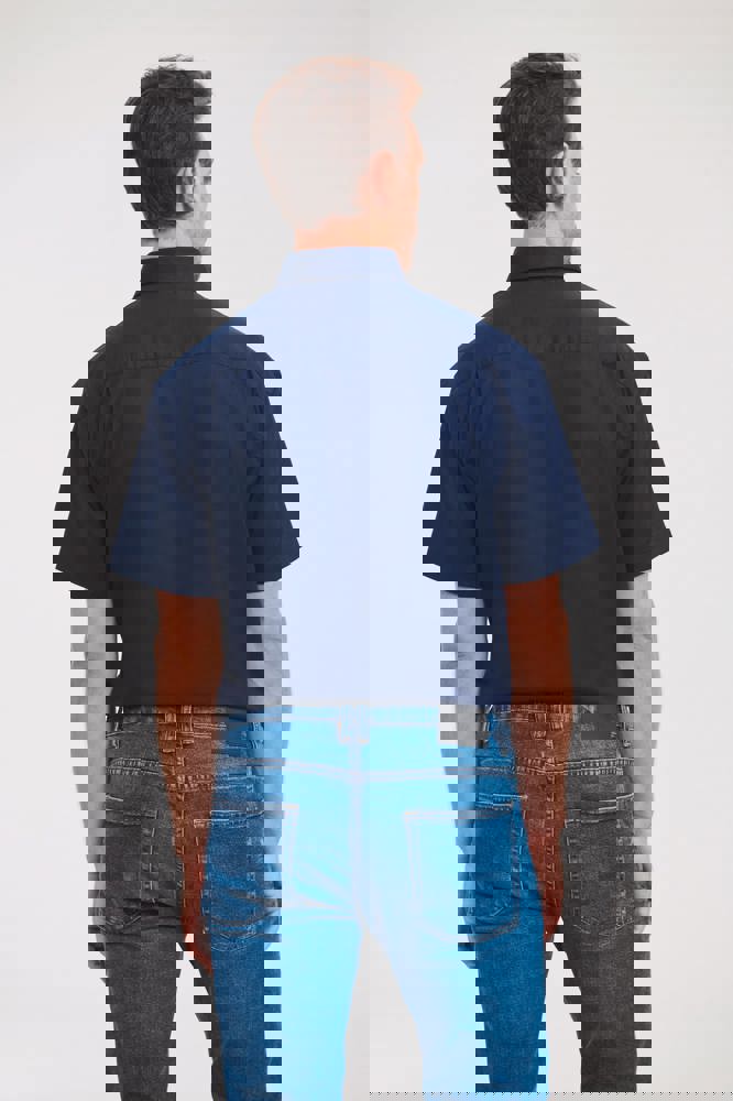 RU933M - Men's Short Sleeve Easy Care Oxford Shirt