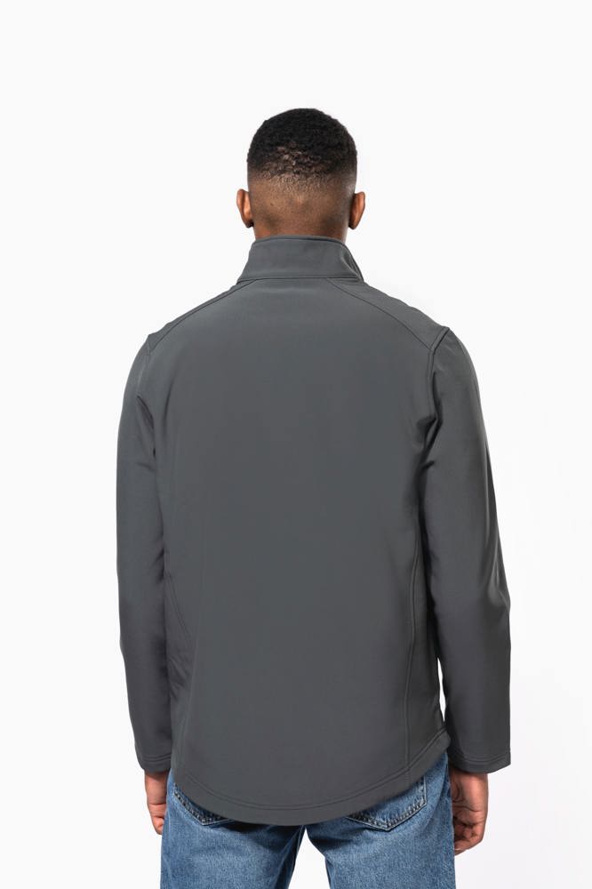 K424 - 2-laagse herensoftshelljas