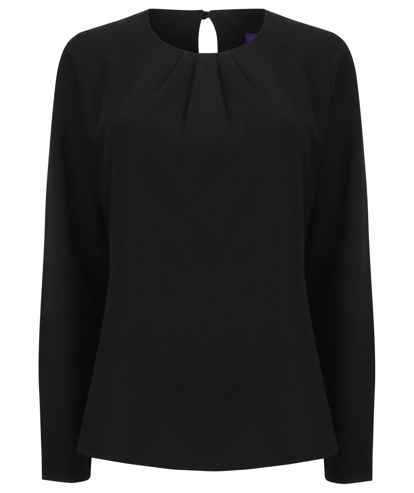 H598 - Blouse met lange mouwen