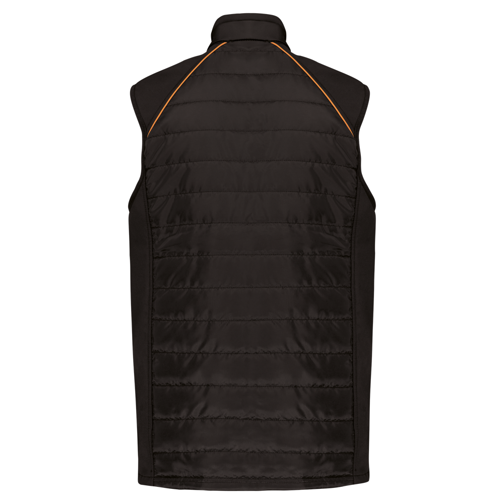 WK606 - Bodywarmer Day To Day in twee stoffen