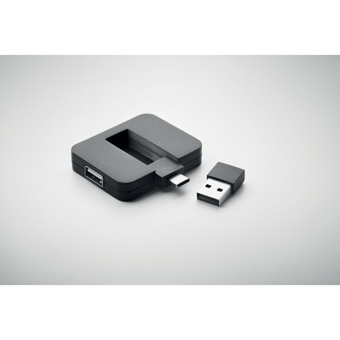 SQUARE-C - 4-poorts USB-hub