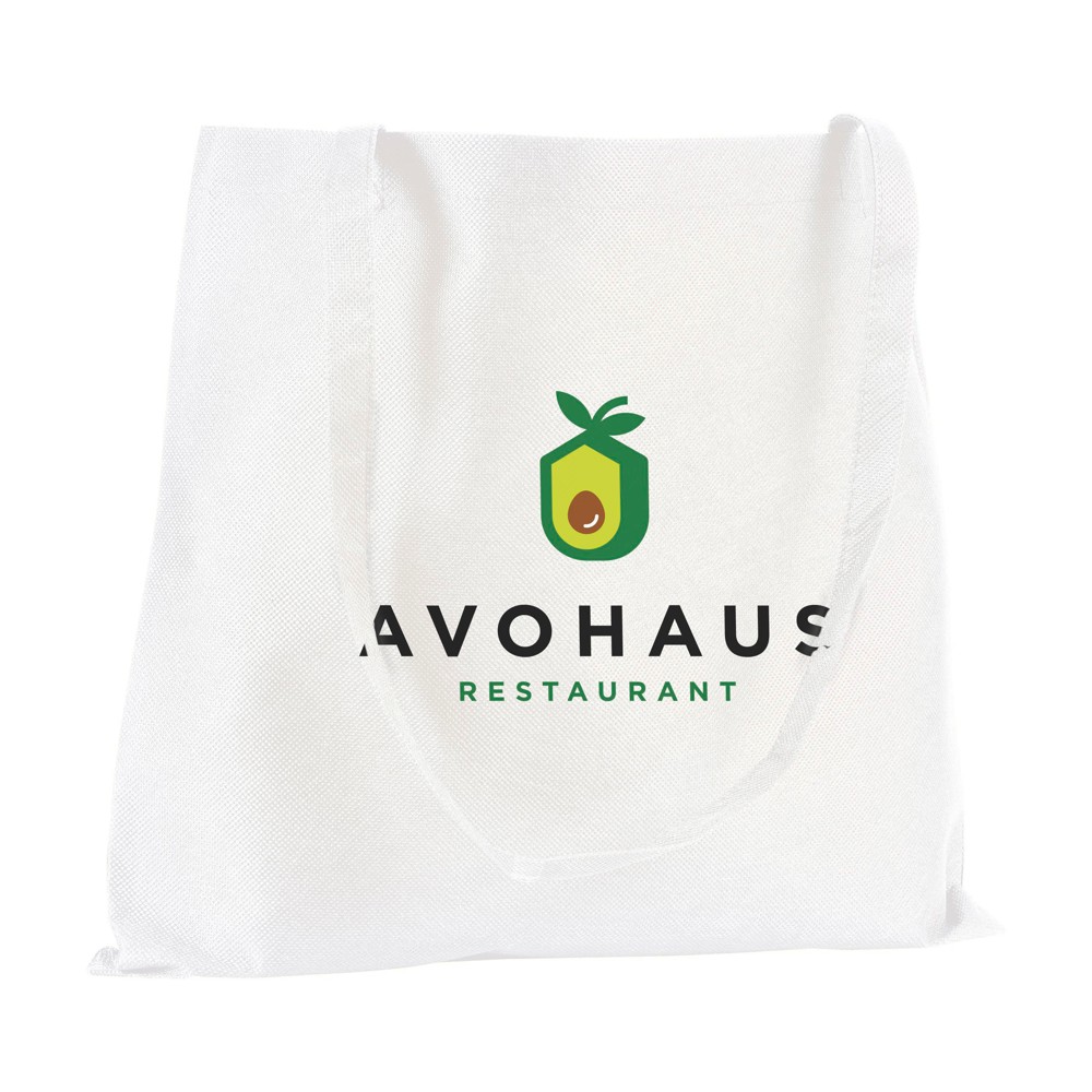 Shopper (80 g/m²) winkeltas - wit (± PMS White)