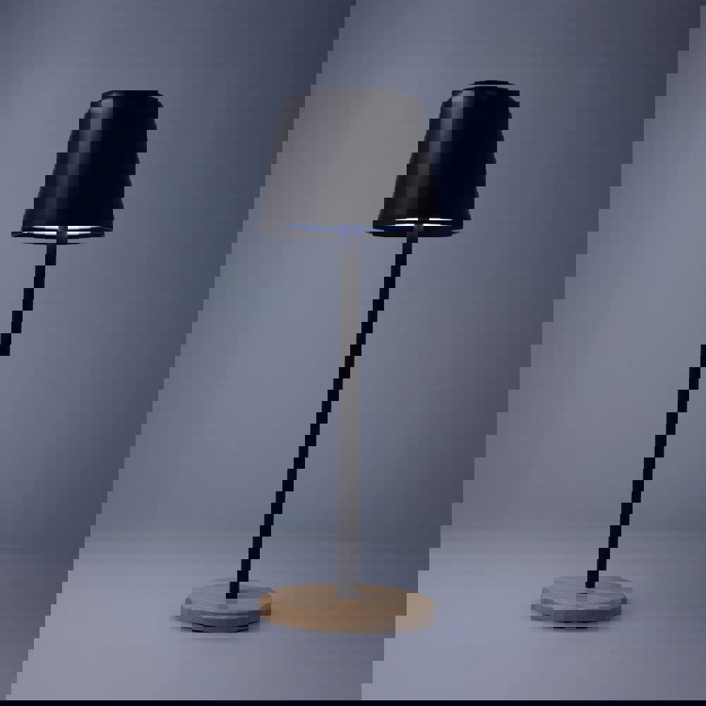 Solis Dimbare Tafellamp met Bamboe basis