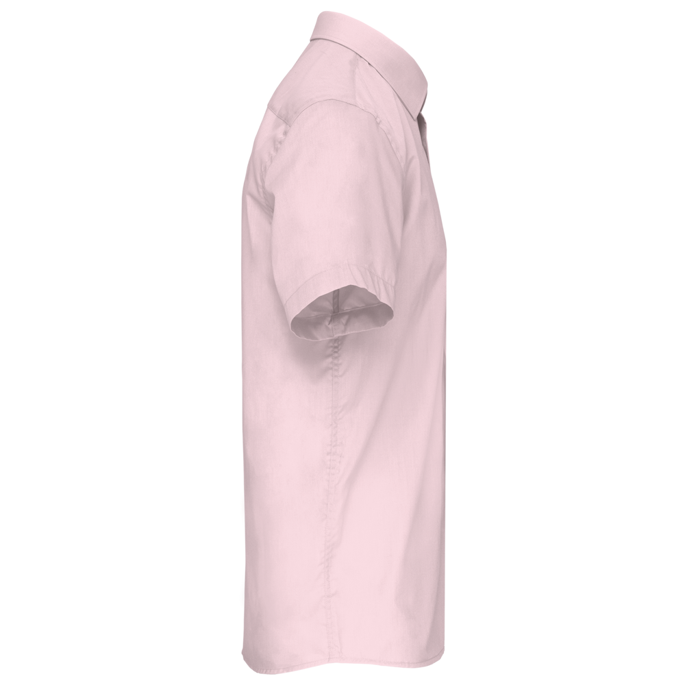 K551C - Overhemd in onderhoudsvriendelijk polykatoen-popeline korte mouwen heren