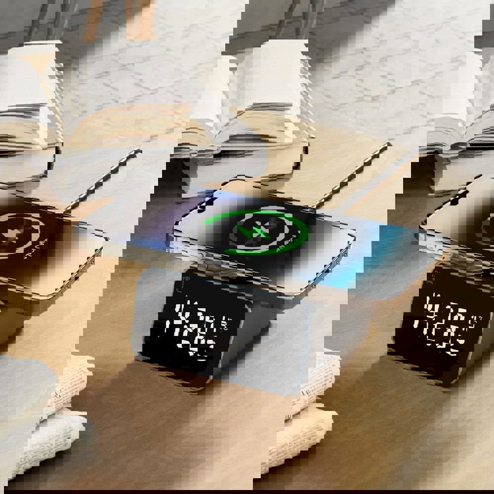 Xoopar Reddi Charge PD klok met draadloze oplader