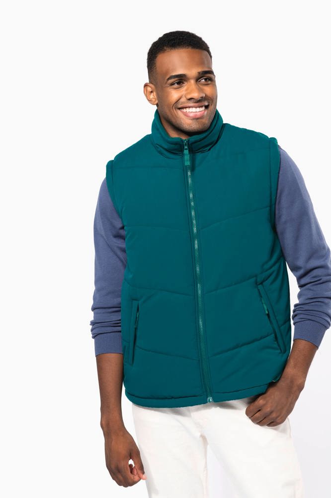 K6118 - Met fleece gevoerde bodywarmer