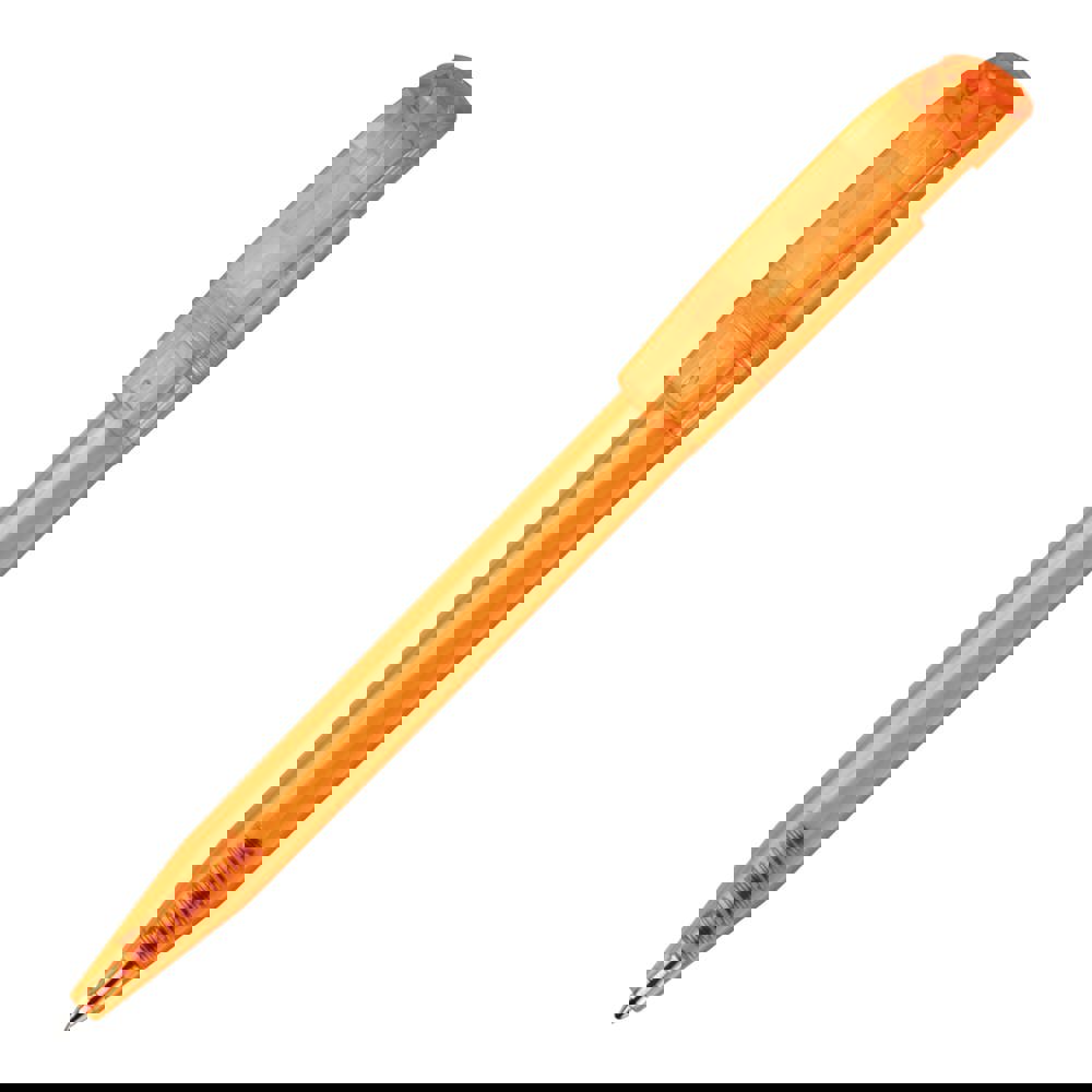 Balpen S45 Clear transparant - Transparant / Oranje