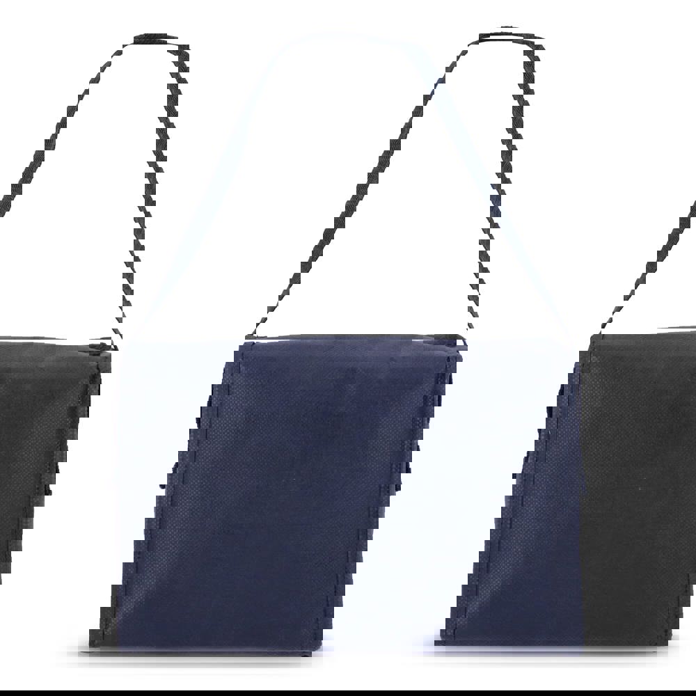 R-PET koeltas voor 6 blikjes, non-woven, 20 x 13 x 12,5 cm, 75 g/m²