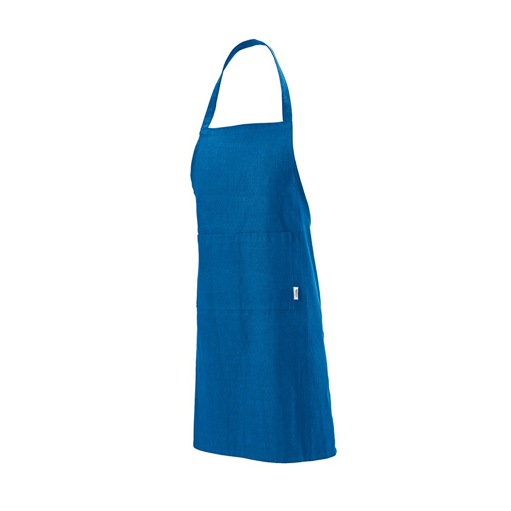 Rubens gerecycleerd katoenen schort 180 gsm - Blauw
