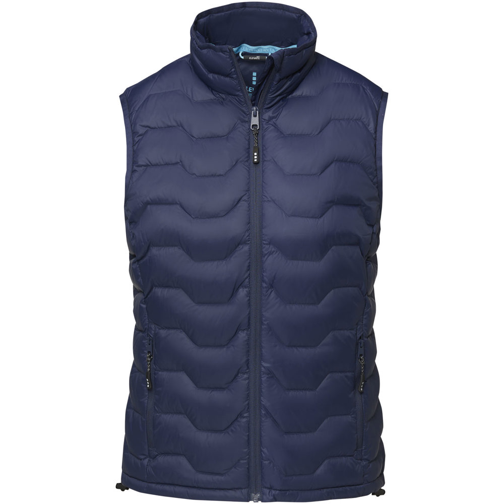 Petalite GRS gerecyclede geïsoleerde down bodywarmer voor dames