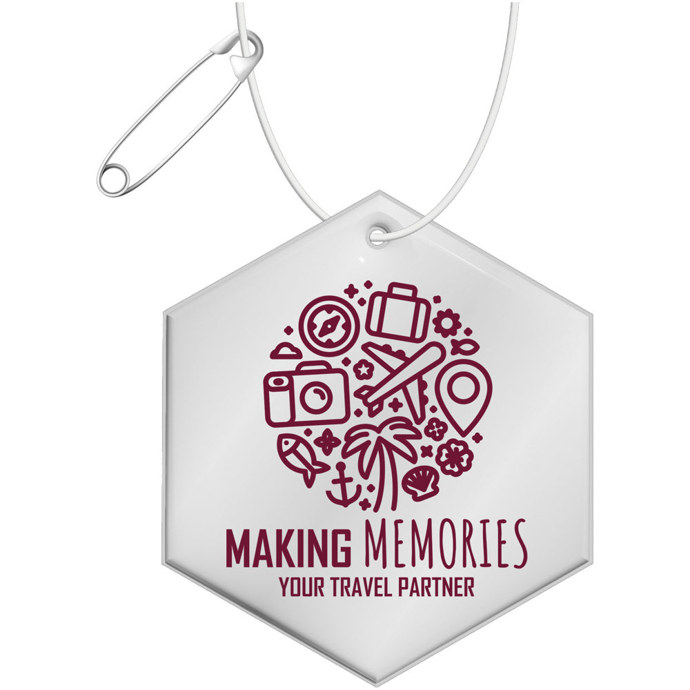 RFX™ H-12 zeshoekige reflecterende TPU hanger