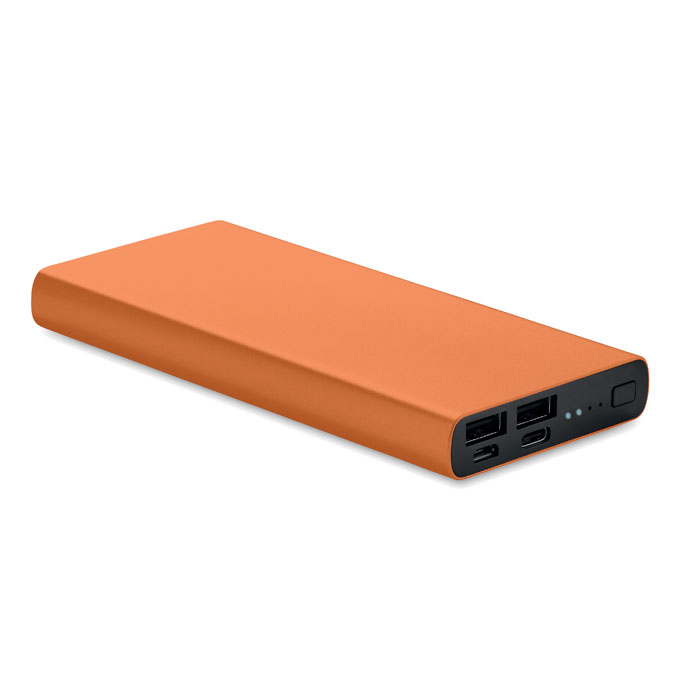 POWERFLAT 10C - 10000 mAh powerbank - Oranje