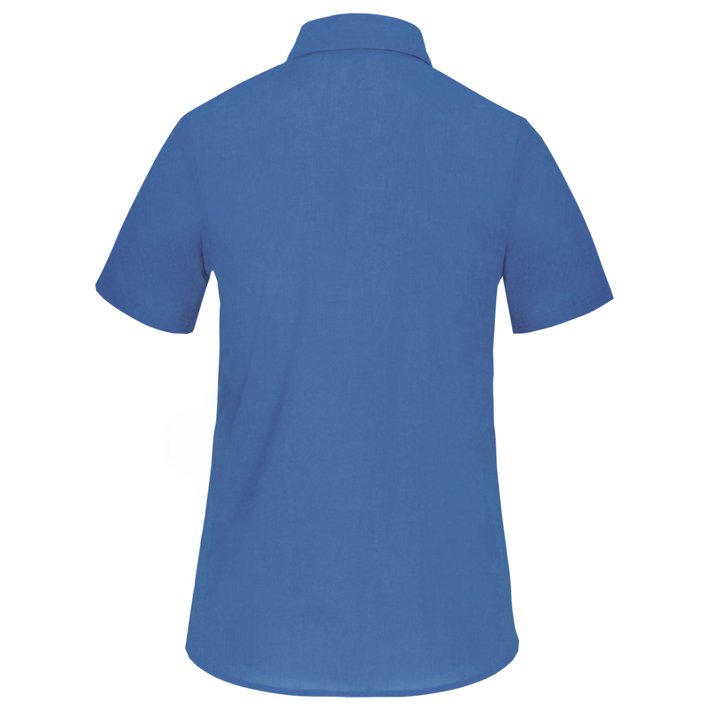 K548C - Overhemd in onderhoudsvriendelijk polykatoen-popeline korte mouwen dames