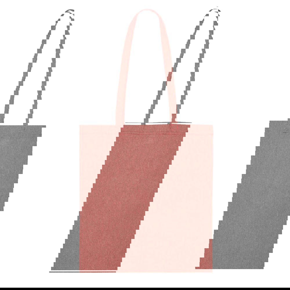 Schoudertas gerecycled katoen 140g/m² 38x42cm