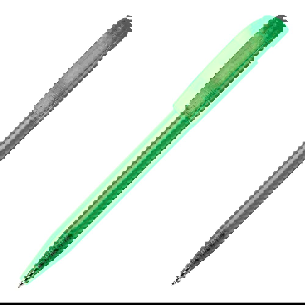 Balpen S45 Clear transparant - Transparant / Groen