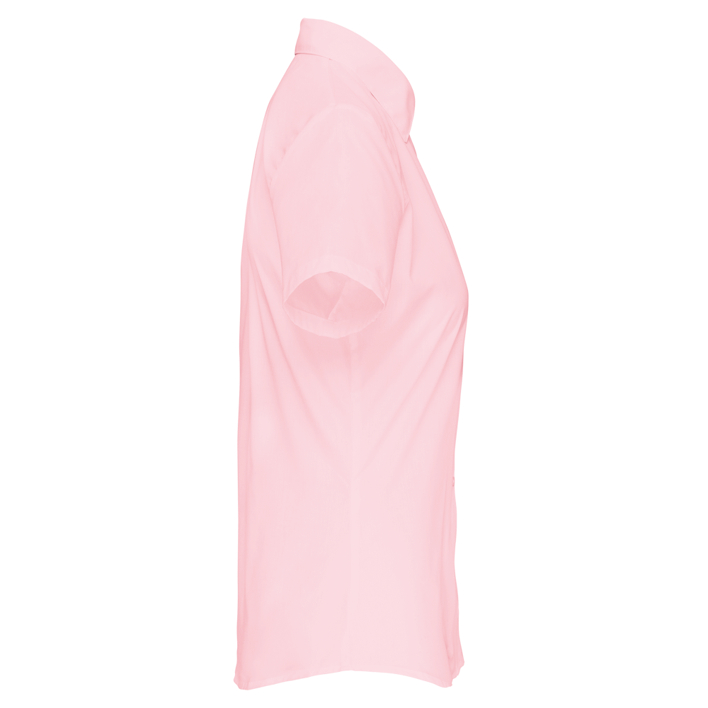 K548C - Overhemd in onderhoudsvriendelijk polykatoen-popeline korte mouwen dames