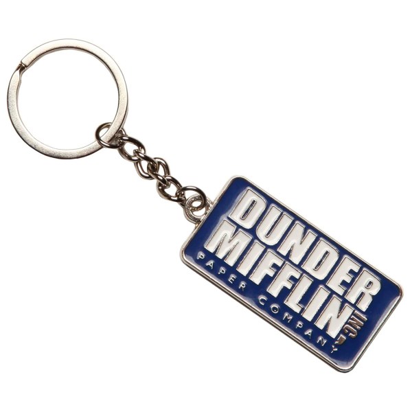 Metalen sleutelhanger 6 x 4 cm