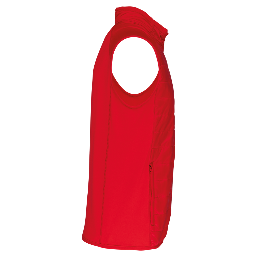 PA235 - BODYWARMER IN TWEE STOFFEN