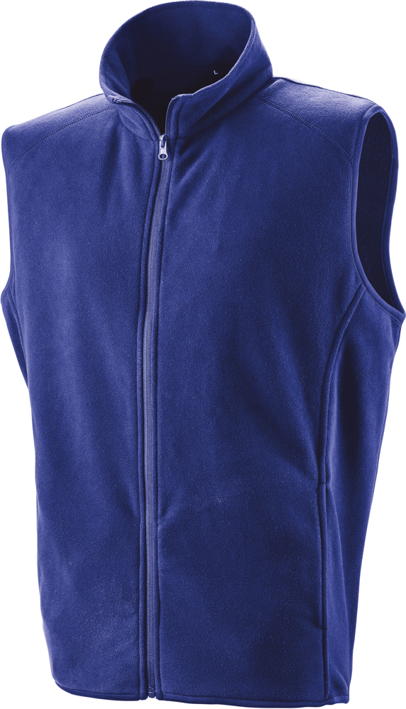 R116X - Micro fleece gilet - ROYAL
