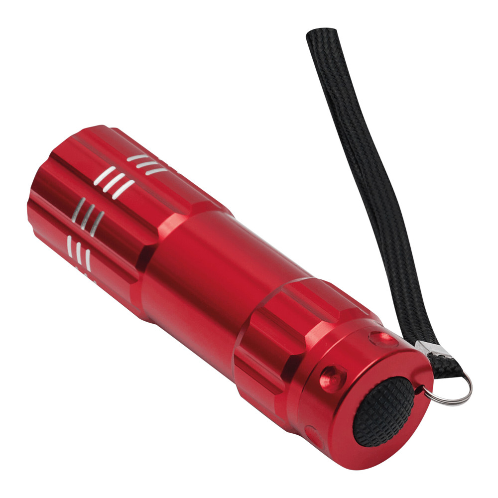 POWERFUL - Robuust uitgevoerde LED zaklamp van metaal