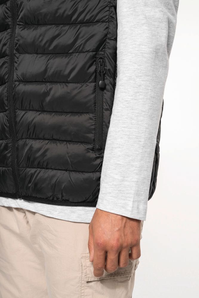 K6113 - Men’s lightweight sleeveless down jacket