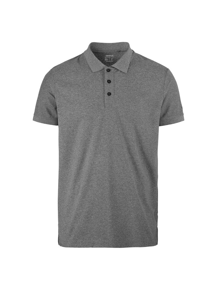 Craft - CORE Unify Polo Shirt M - Dk Grey Melange