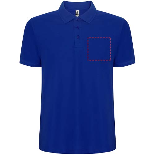 Pegaso Premium 220 g/m² herenpolo met korte mouwen