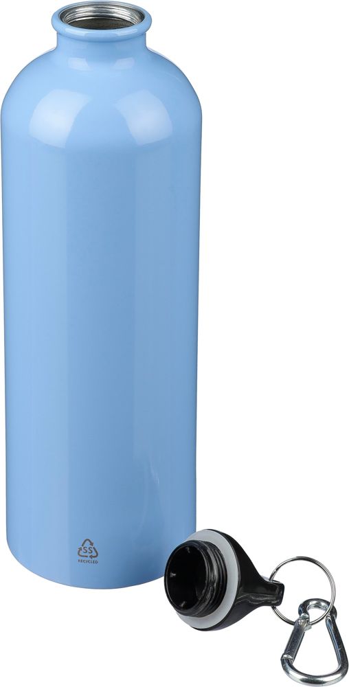 Gerecyclede roestvrijstalen enkelwandige fles (750 ml) Emeric