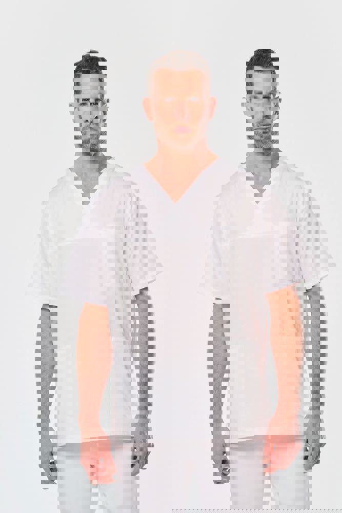 WK504X - Katoenen unisex tuniek met korte mouwen