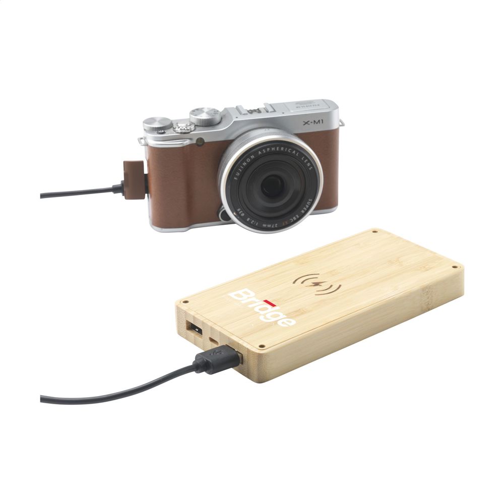 Solar Powerbank 8000+ Wireless Charger externe oplader