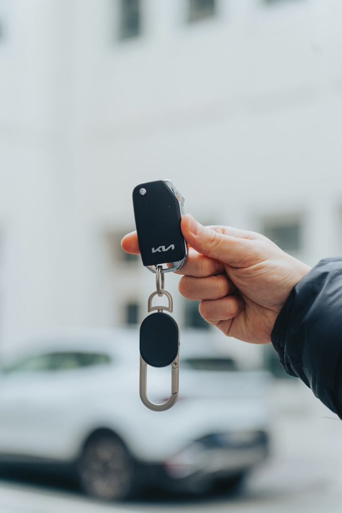 Keyfinder Dual keychain met wereldwijd localiseren