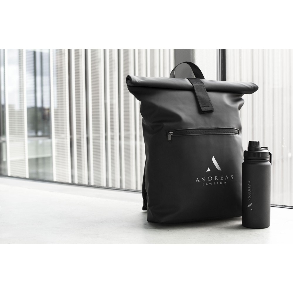 Lennon RCS Recycled Roll-Top Backpack rugzak