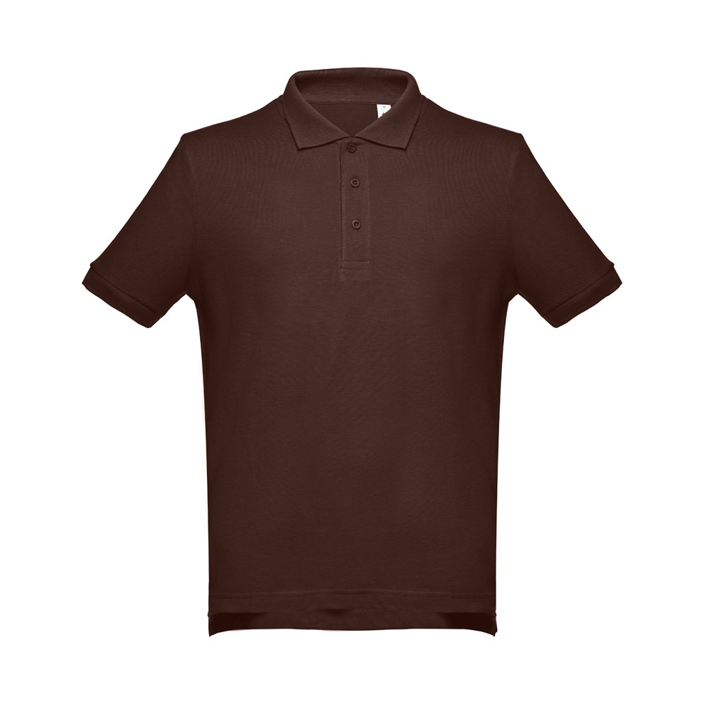 THC ADAM 3XL. Polo t-shirt voor mannen - Donkerbruin