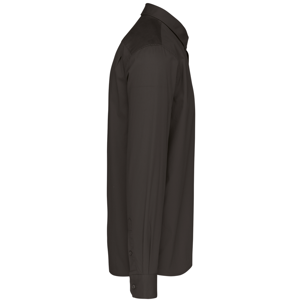 K586 - Herenoverhemd met lange mouwen van katoen Nevada