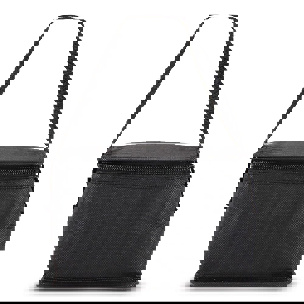 R-PET koeltas voor 6 blikjes, non-woven, 20 x 13 x 12,5 cm, 75 g/m²