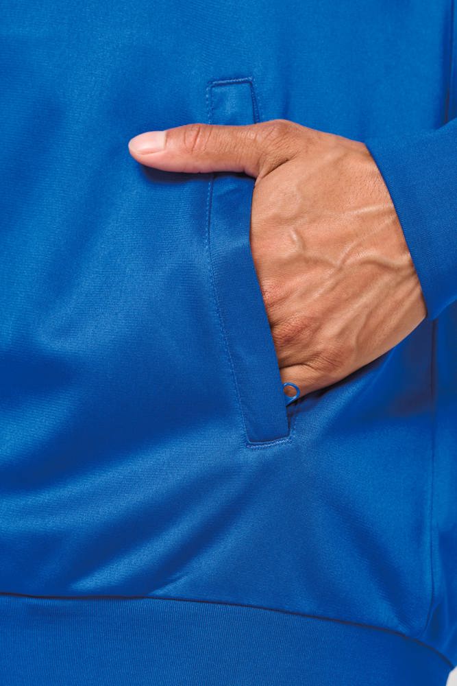 PA384 - Unisex trainingsjas met rits en biesje