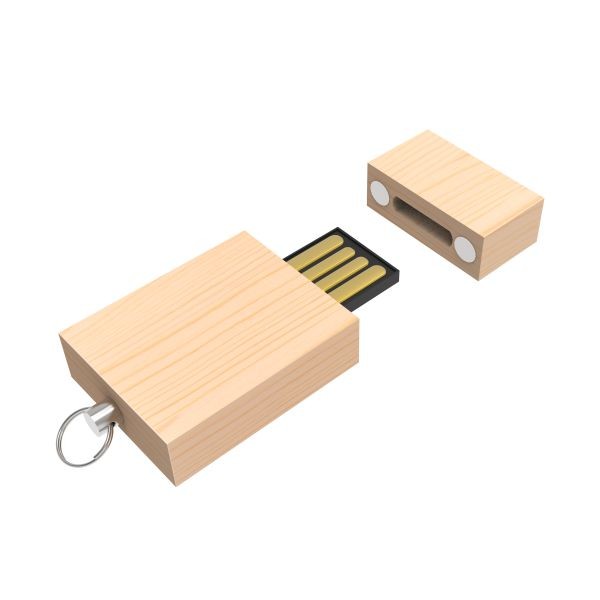 USB Stick Eco Wood- Bruin- 16GB 2.0