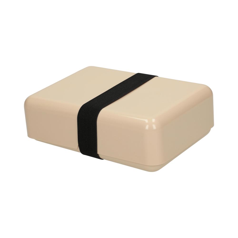 Bio-voorraadbox "Match" - abrikoos/zwart