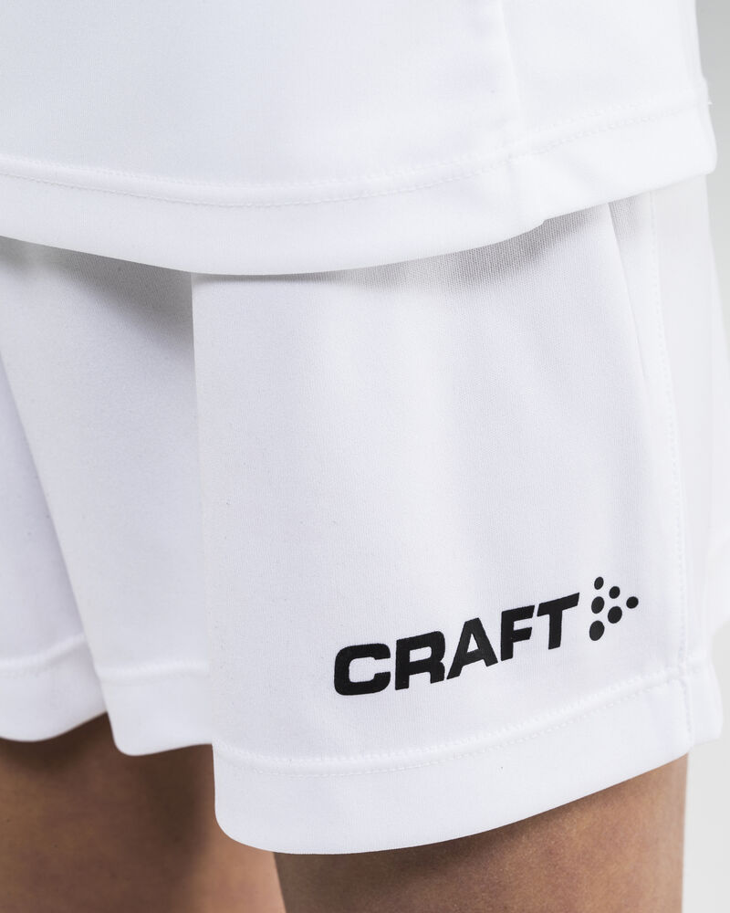 Craft - Squad Go Short Solid Jr White 158/164