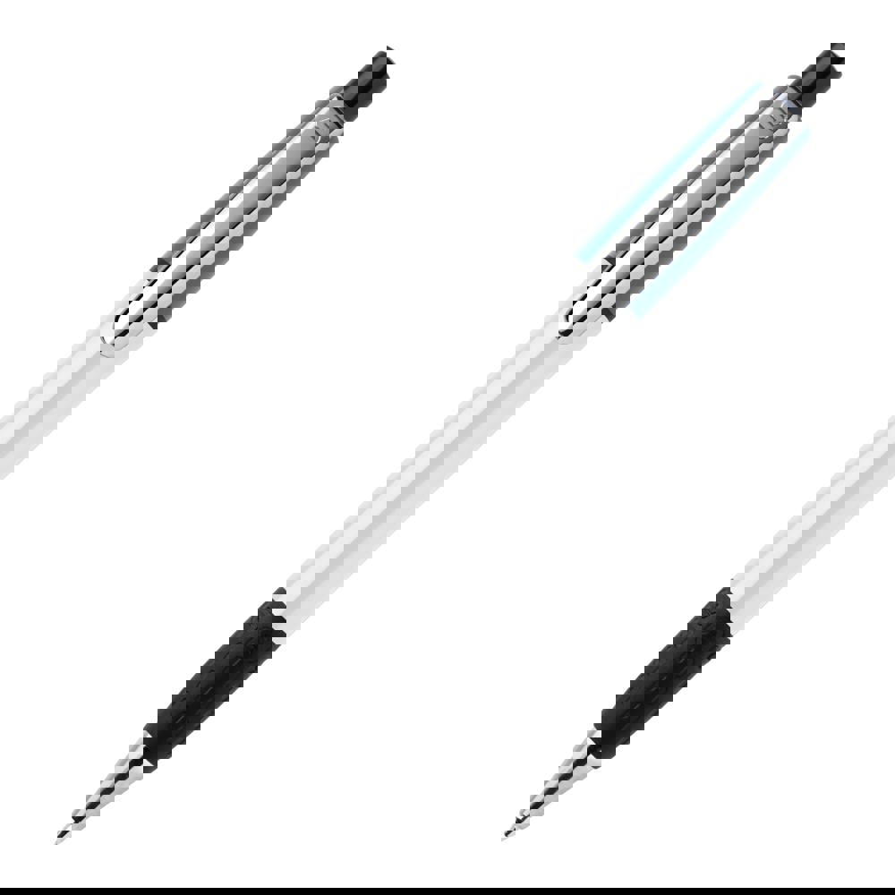 Balpen Semyr Grip Colour hardcolour - Wit / Lichtblauw