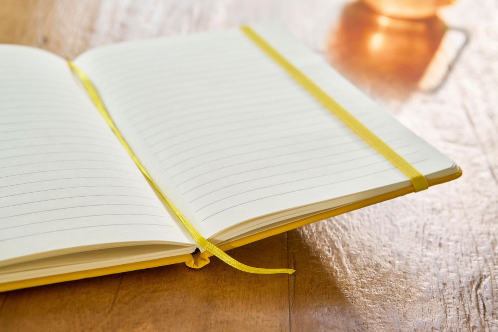 Gerecyclede PU notitieboek Eva