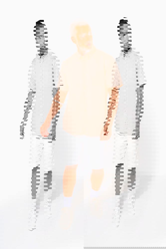 K587 - Katoenen herenoverhemd met korte mouwen "Ariana"