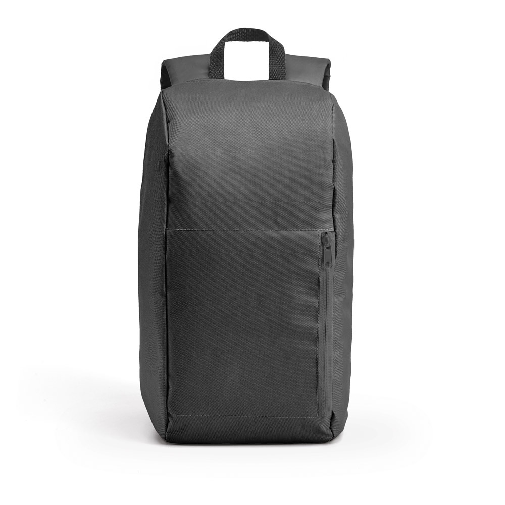 LUGANE. 600D polyester rugzak - Donkergrijs