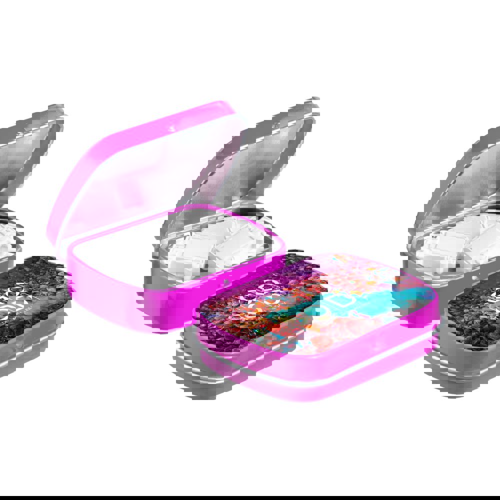 Mini scharnierblikje met vorm pepermunt