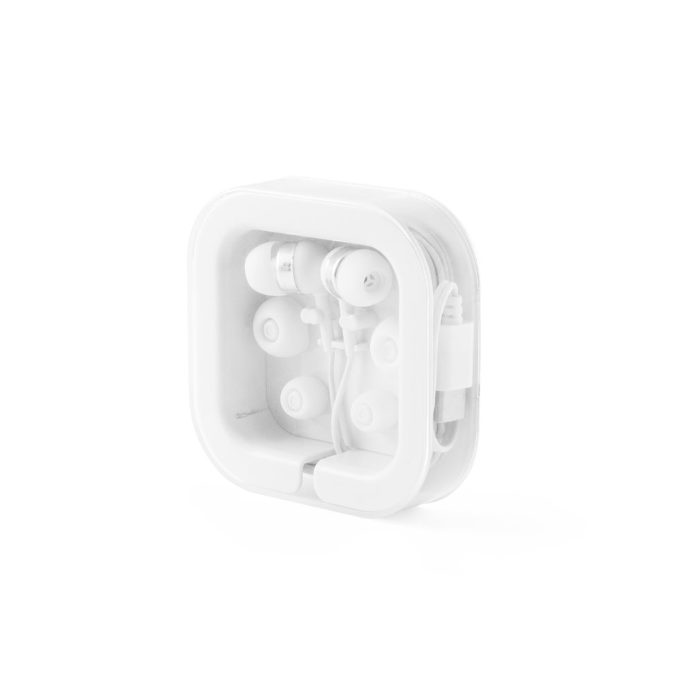 PRESLEY. Koptelefoon met 1.2 meter USB-C kabel en ingebouwde ABS microfoon - Wit