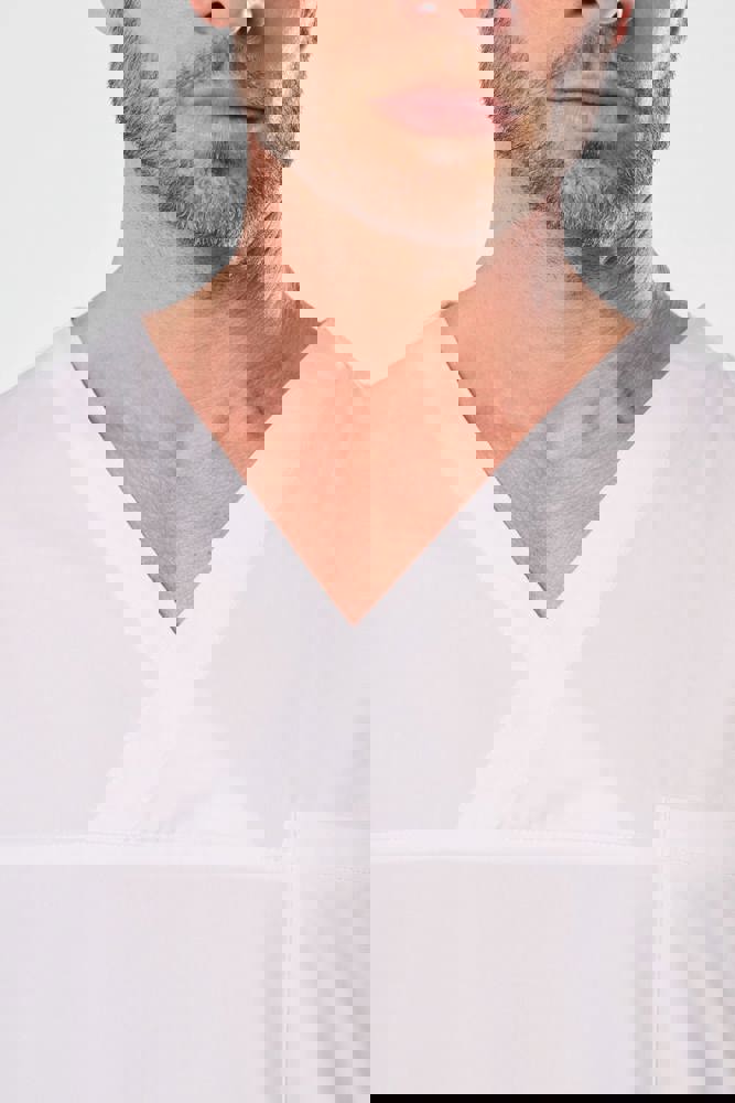 WK504X - Katoenen unisex tuniek met korte mouwen