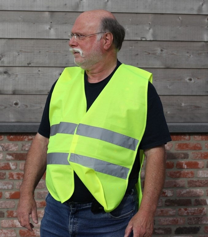 P920 - Fluo veiligheidsvest met elastiek